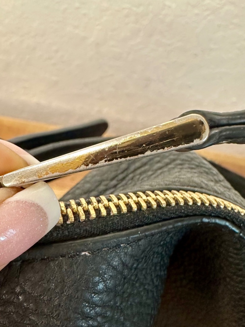 Michael Kors Large Leather Hobo Bag - Picture 13 of 16